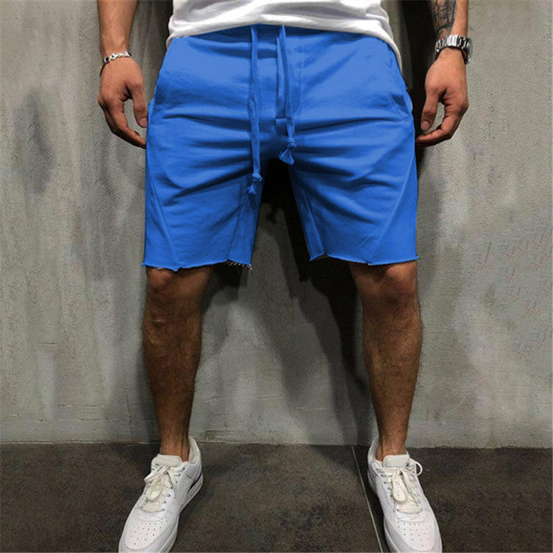 Men's Casual Sweat Shorts with Adjustable Drawstring and Side Pockets Ivyshape