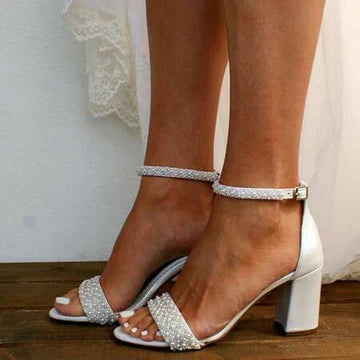 Ivyshape | Elegant Wedding Sandals