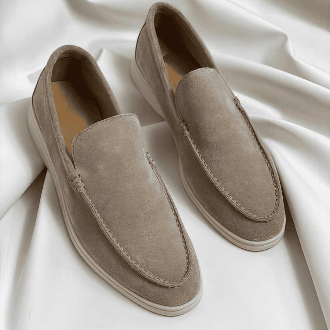 Ivyshape | Leather Loafers for Men