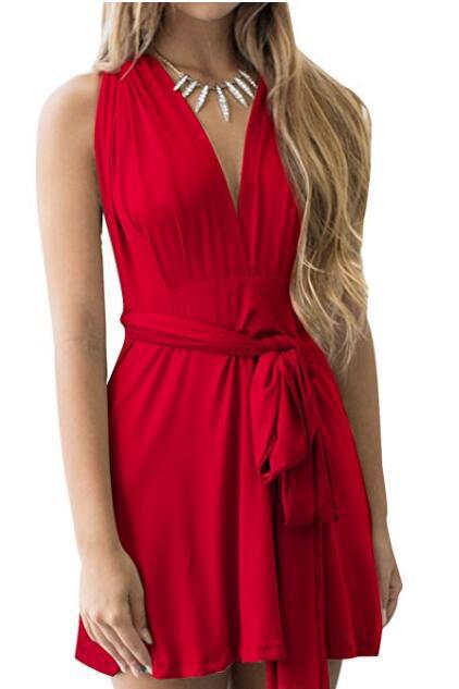 Elegant wrap dress for ladies Ivyshape