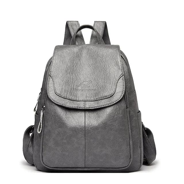 Ivyshape | Anti-theft Leather Backpack for Stylish Women