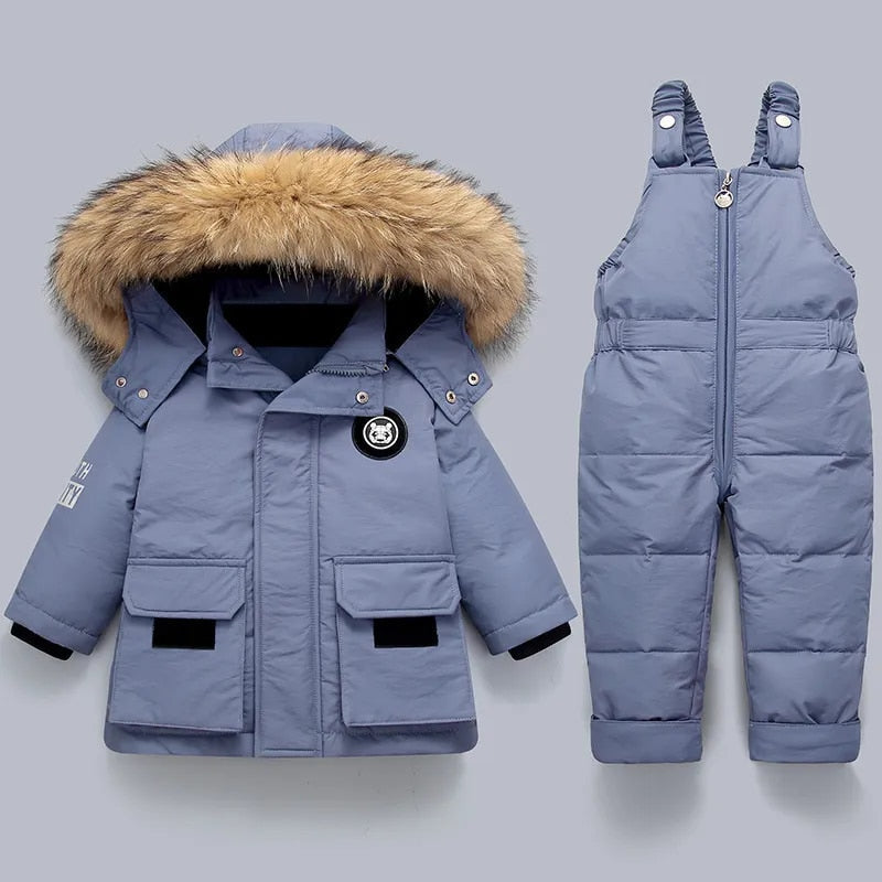Ivyshape | Children's coat + overall