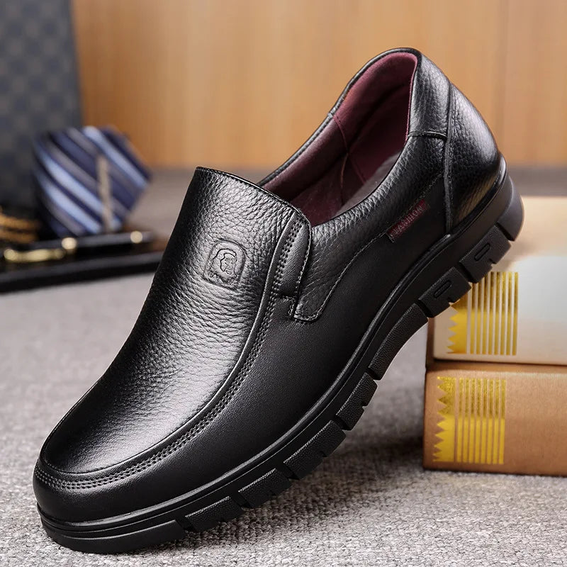 Ivyshape | Men's Casual Shoes Made of Genuine Leather