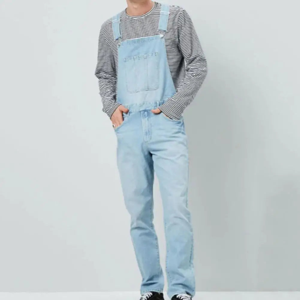 Ivyshape | Denim Jumpsuit for Men