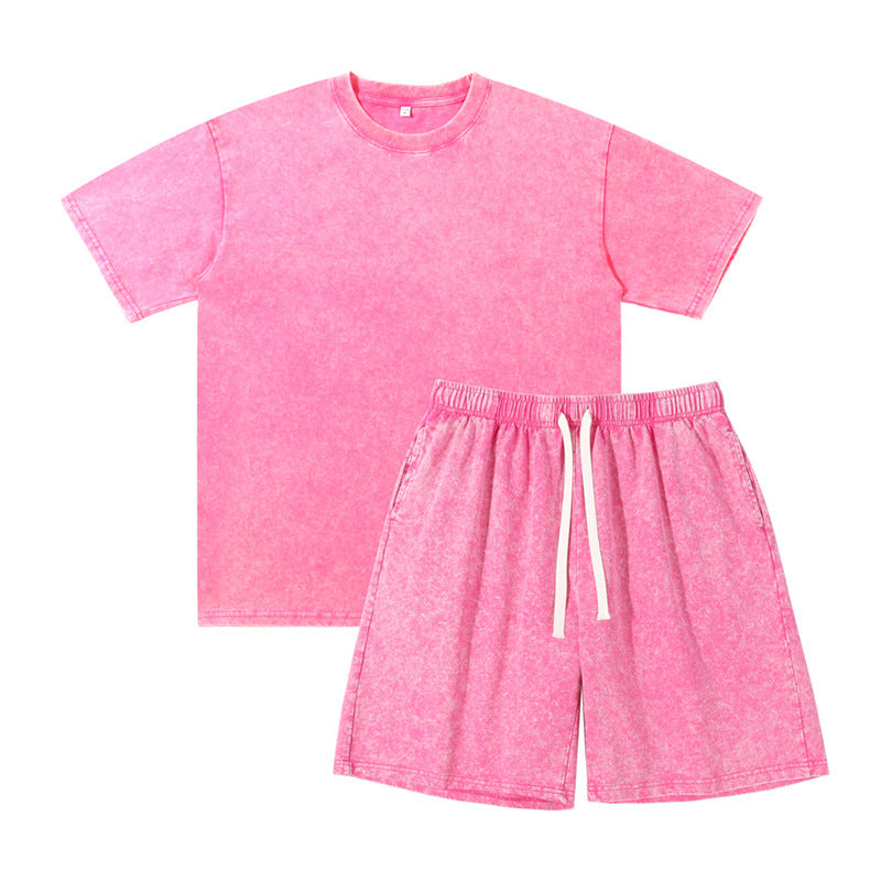Elegant leisure set consisting of t-shirt and short pants Ivyshape