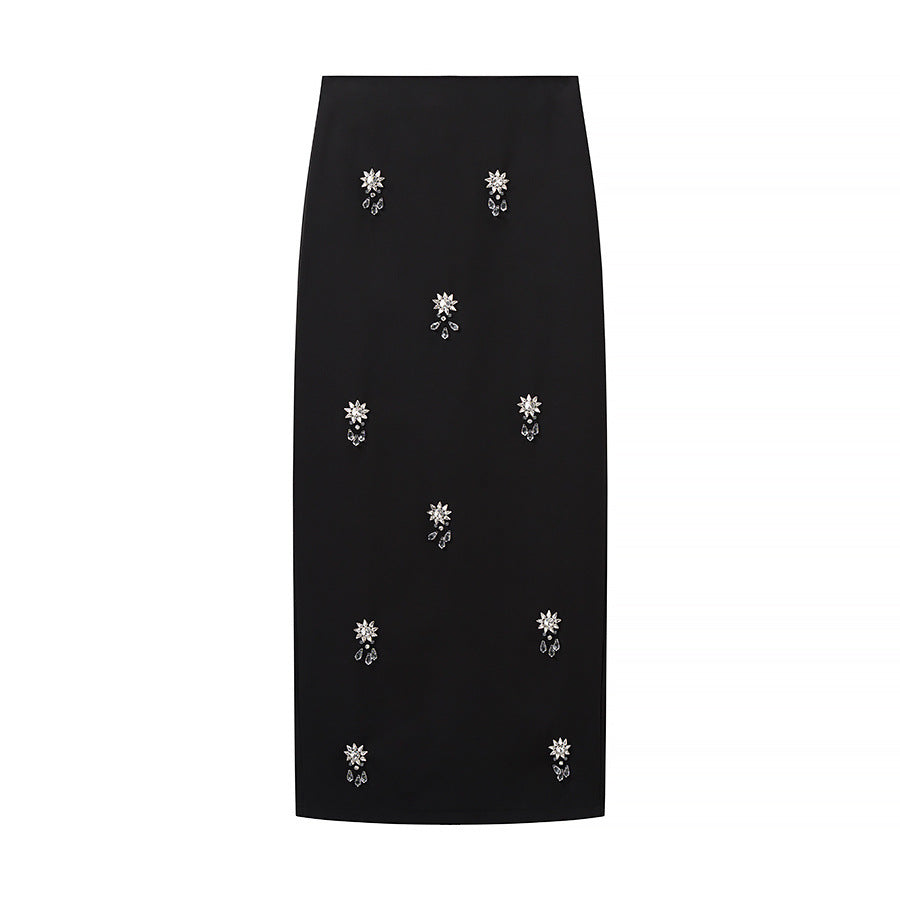 Women Elegant, embroidered Top and Skirt Set Ivyshape