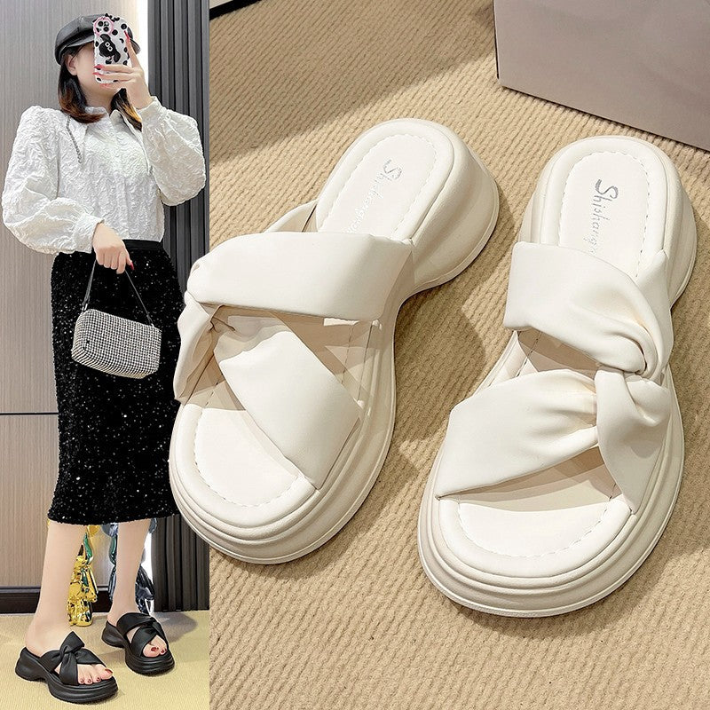 Women's stylish slippers Ivyshape