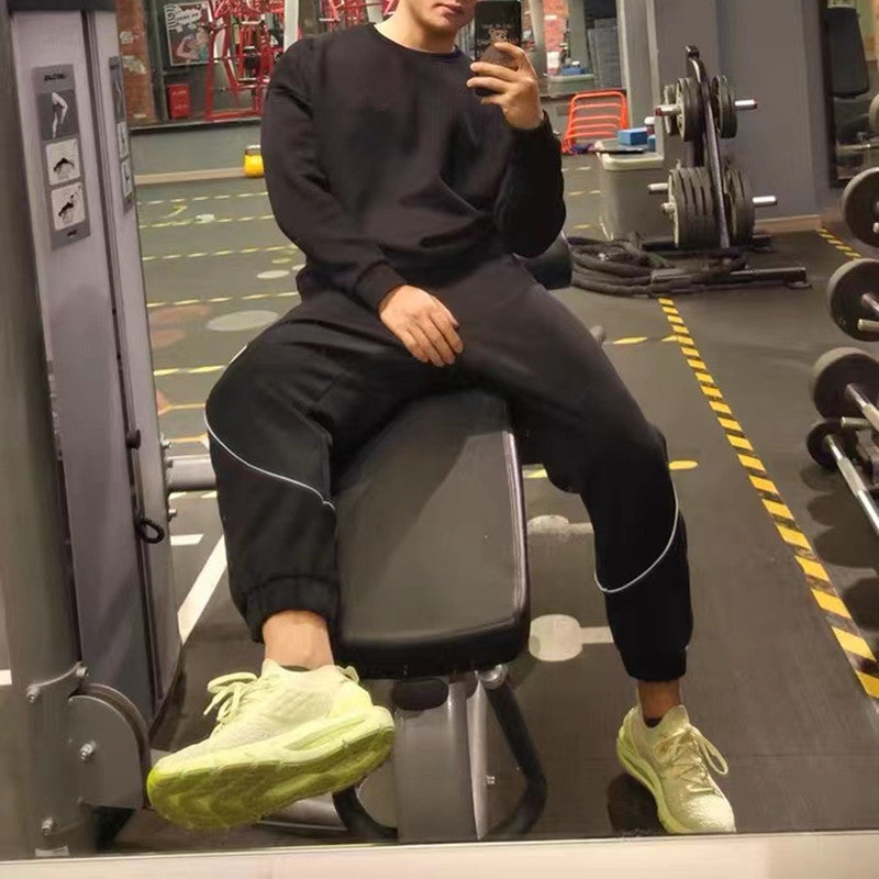 Women's Sporty Jogging Pants with Snap Details Ivyshape