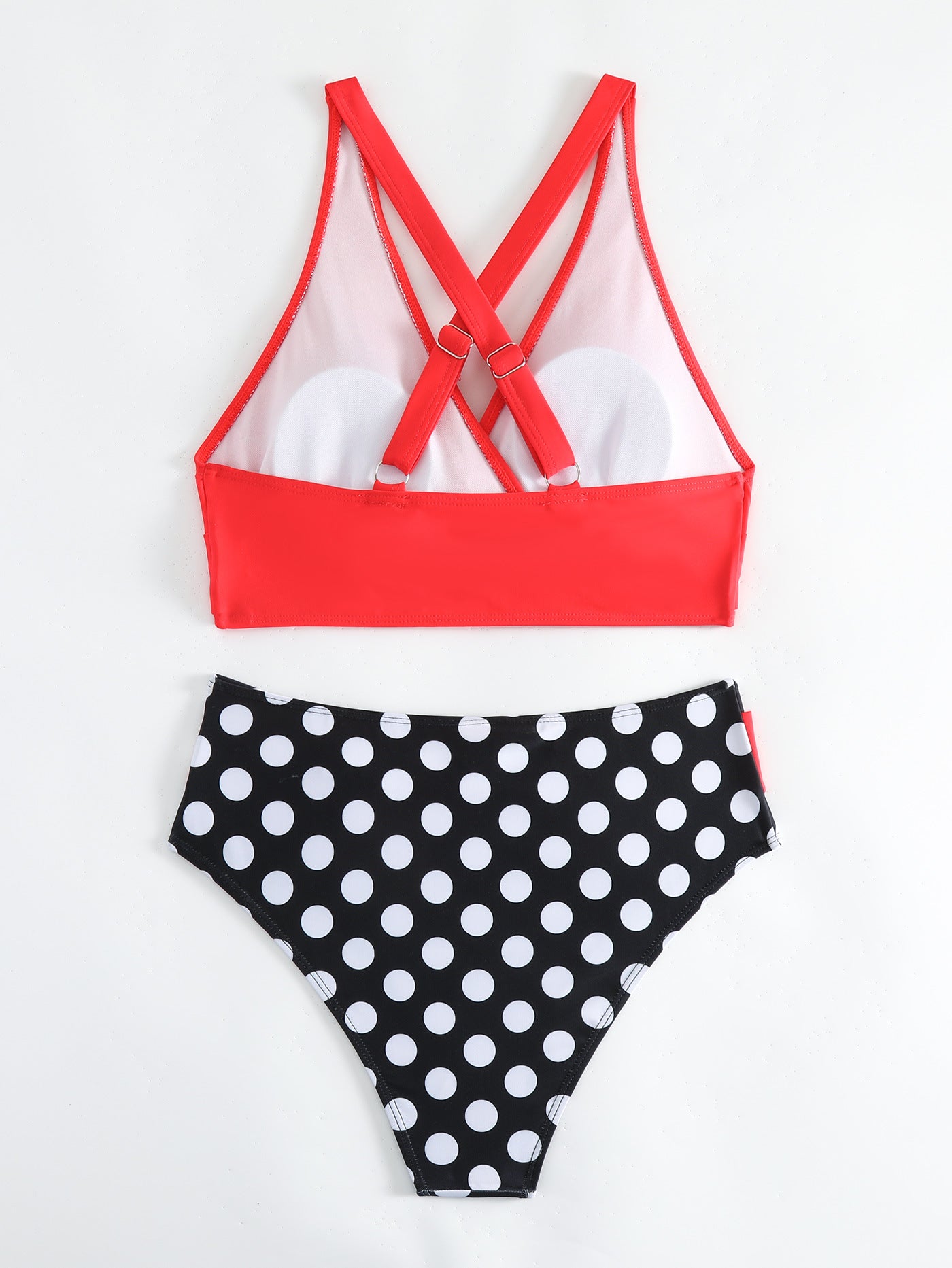 Women's bikini set with elegant wrap top and high-waisted bottoms Ivyshape