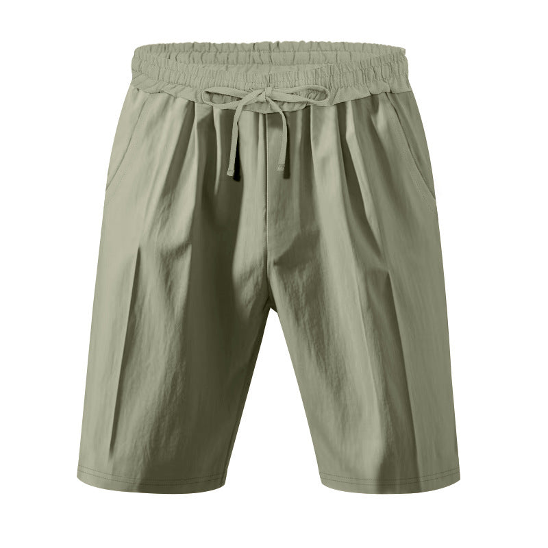 Men's sporty functional shorts with adjustable waistband and breathable material Ivyshape