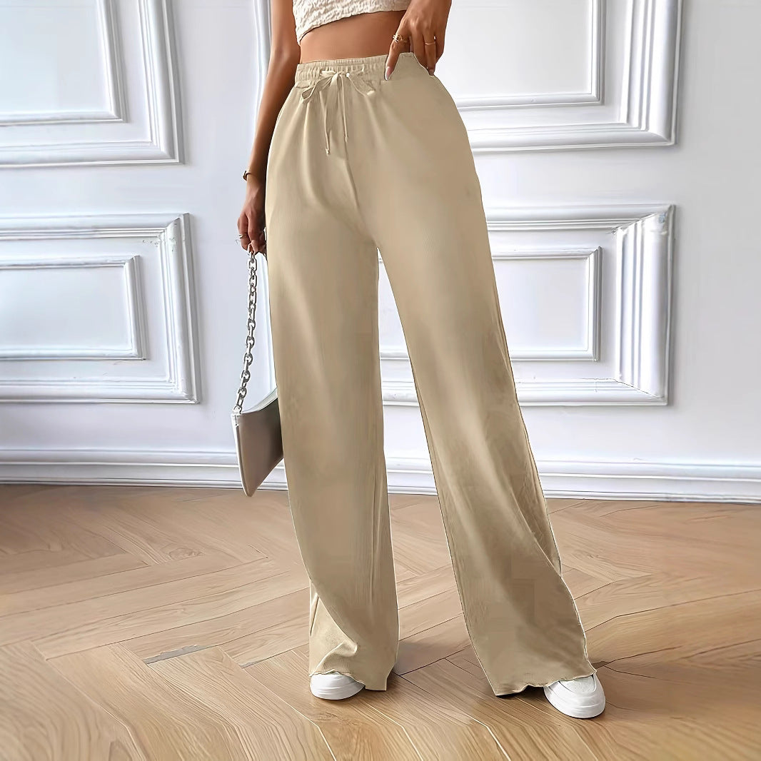 High cut, casual cut women's pants Ivyshape