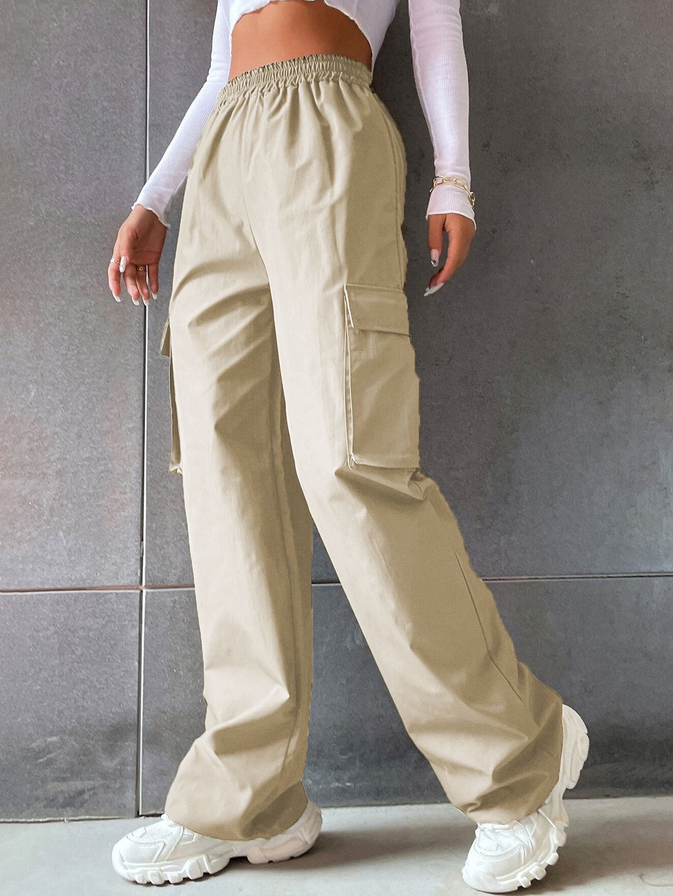 Ladies Cargo Pants Ivyshape
