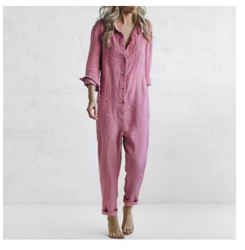 Women's Casual Jumpsuit with Comfortable Cut Ivyshape