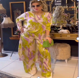 Ladies elegant and flowing ensemble Ivyshape