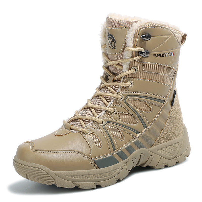 Women's Waterproof Winter Trekking Boots with Insulating Lining and Non-Slip Sole Ivyshape