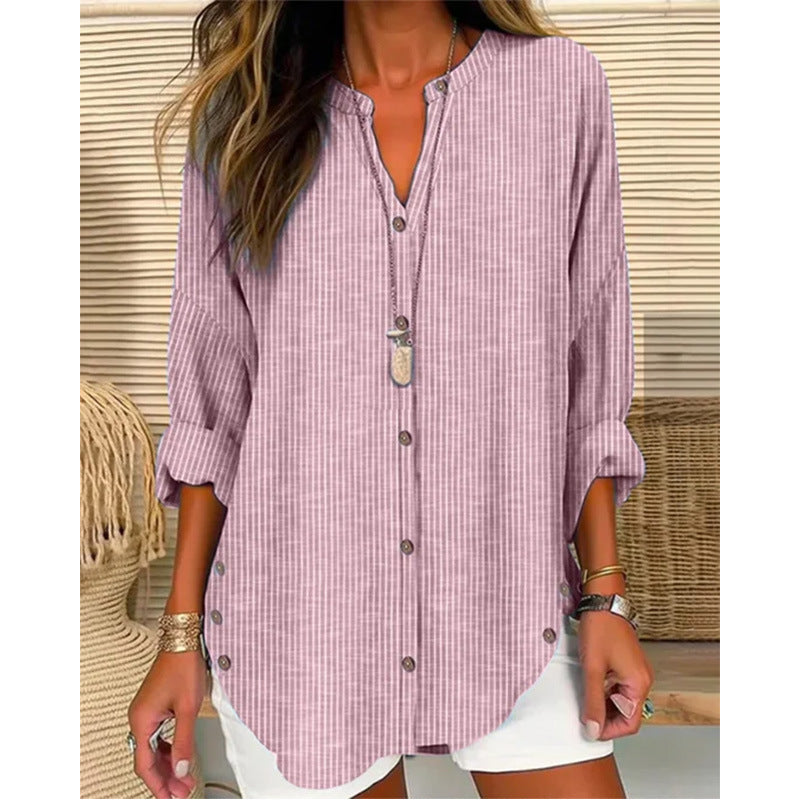 Women Classic and Casual Shirt Blouse Ivyshape