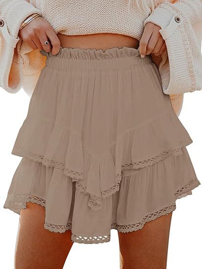 Women's airy skirt with gathers and calf-length cut Ivyshape