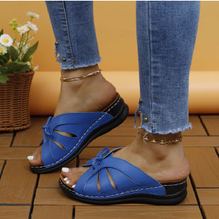 Women's elegant slippers with adjustable strap and fashionable design Ivyshape