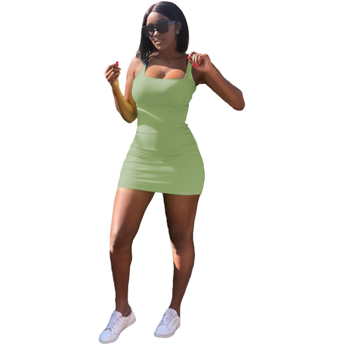 Women's fitted mini dress Ivyshape