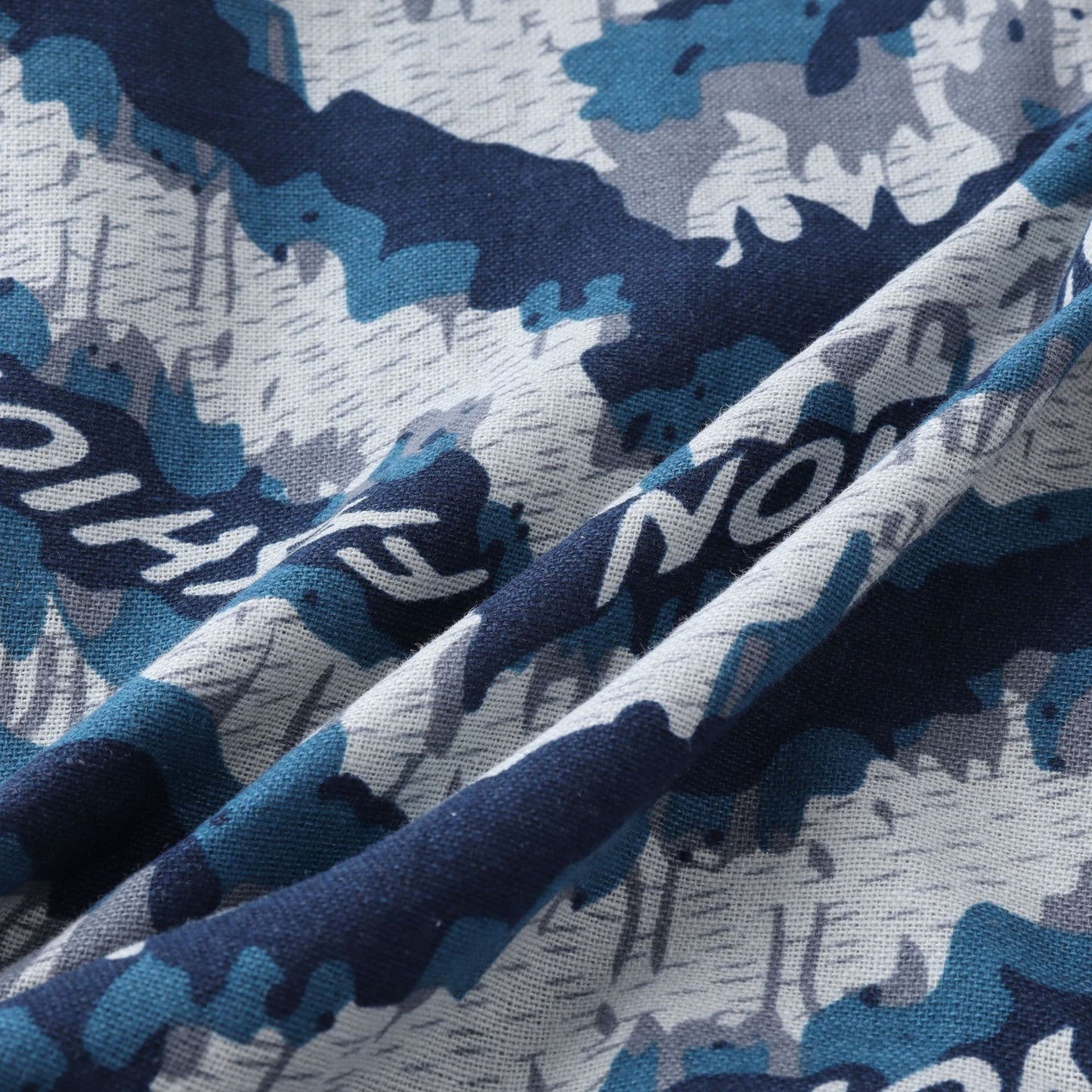 Men's Short Sleeve Shirt with Creative Brush Stroke Design Ivyshape