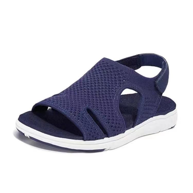 Ladies breathable sandals with adjustable strap and ergonomic sole Ivyshape
