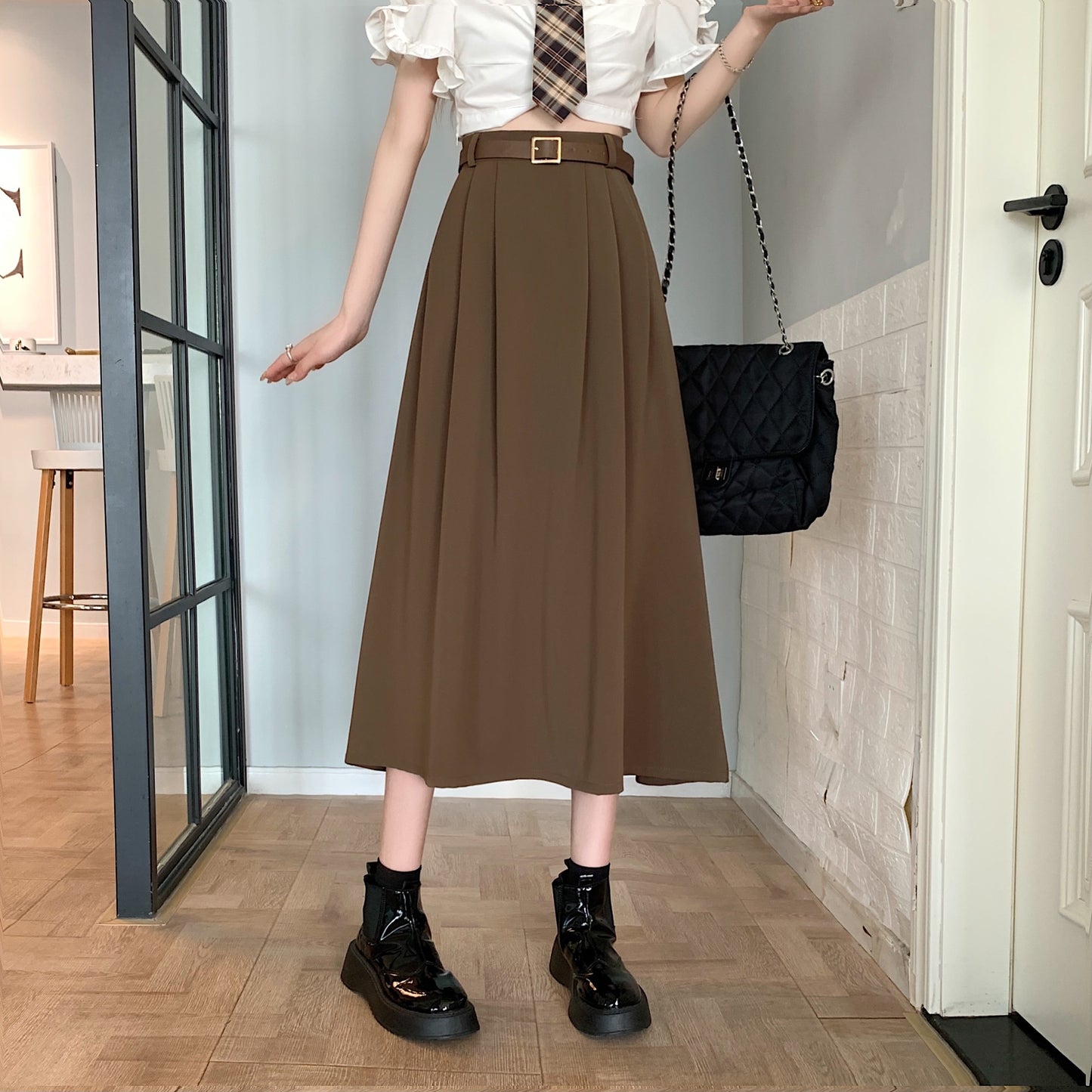 Ladies Midi Dress Ivyshape