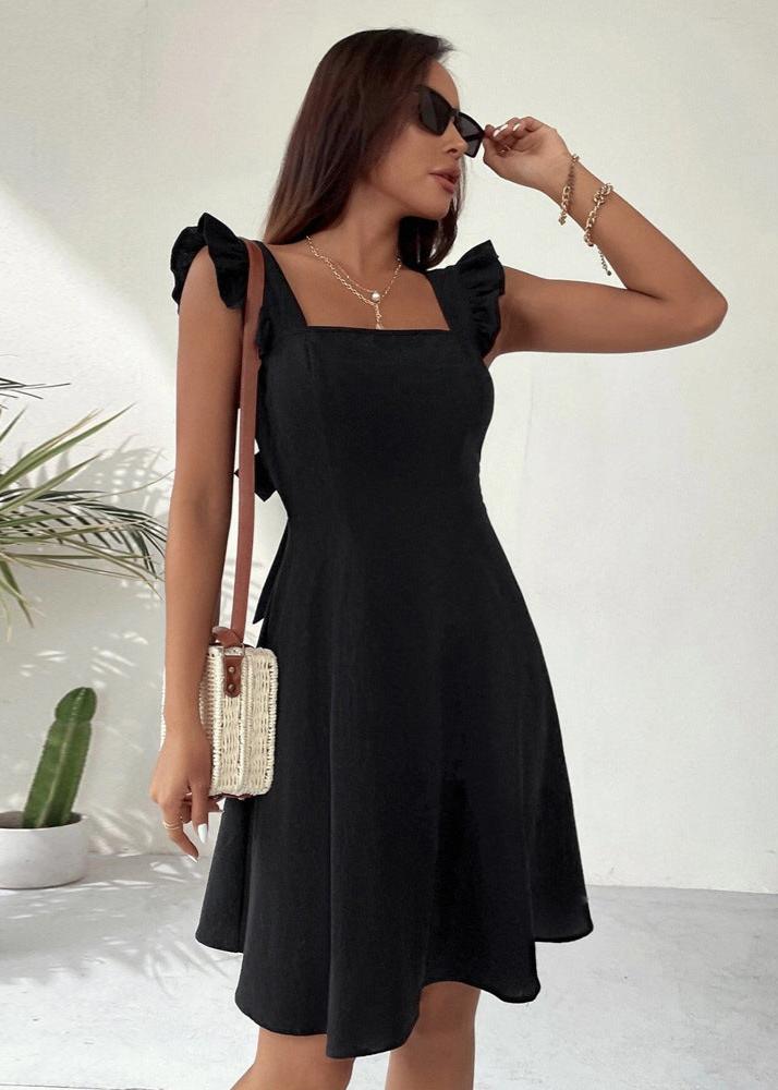 Ivyshape | Bliss Flutter Sleeve Mini Dress