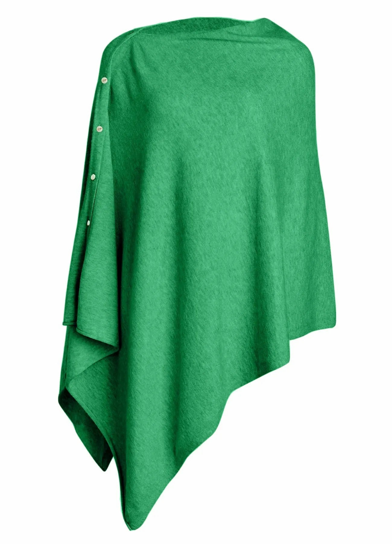 Women's versatile poncho made from high-quality material blend Ivyshape