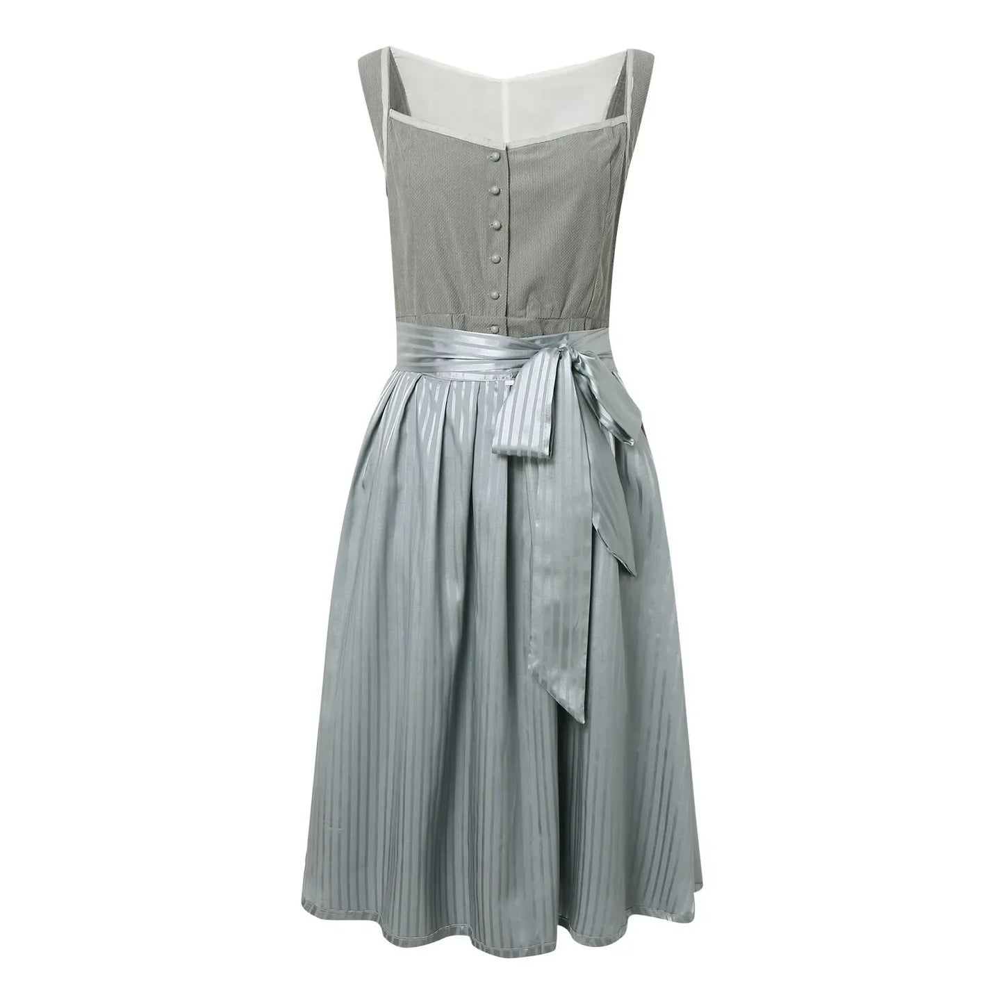 IvyShape | Casual Oktoberfest Knee-Length Dirndl Dress
