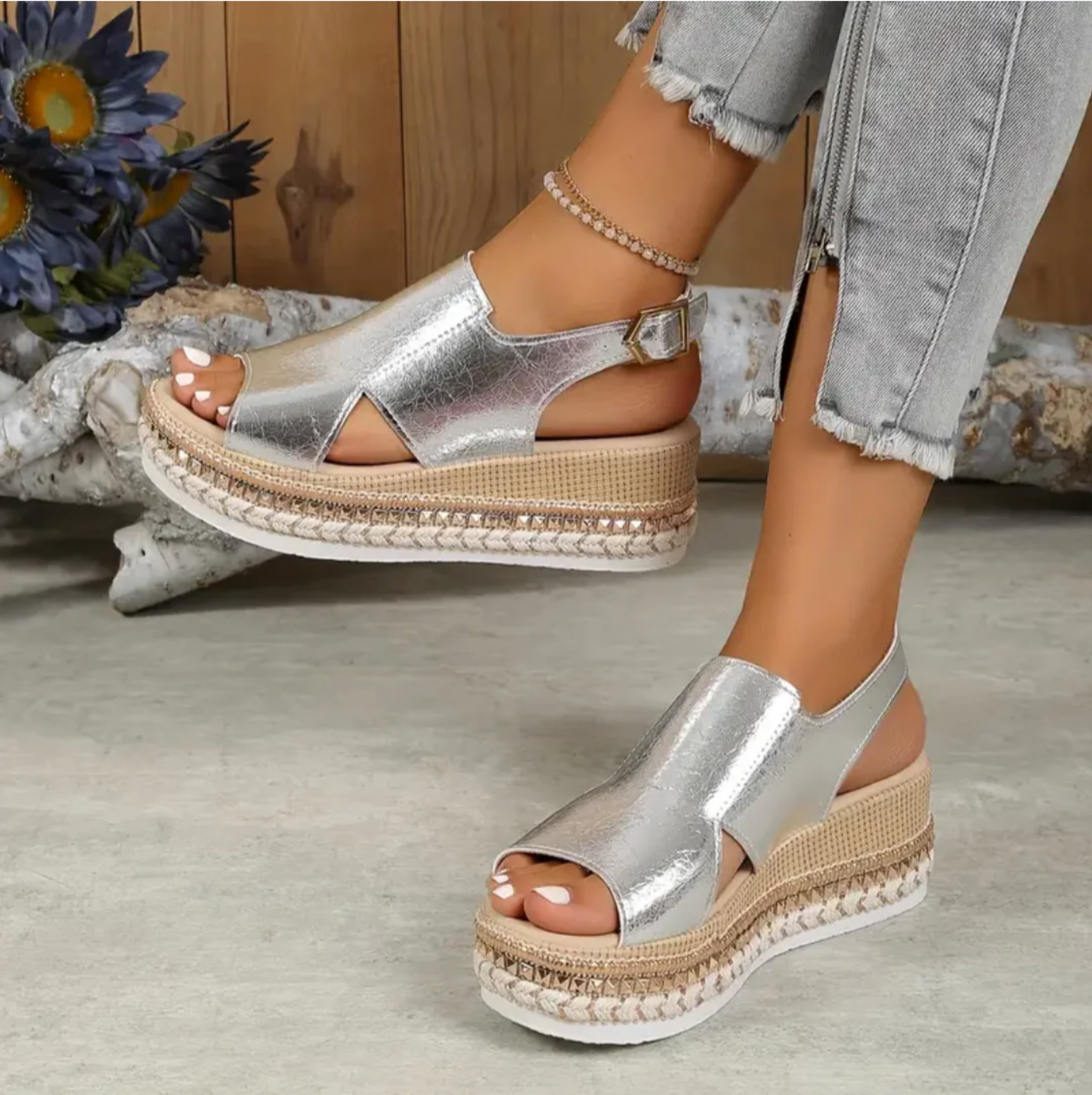 IvyShape | Comfortable Orthopedic Sandals With Style