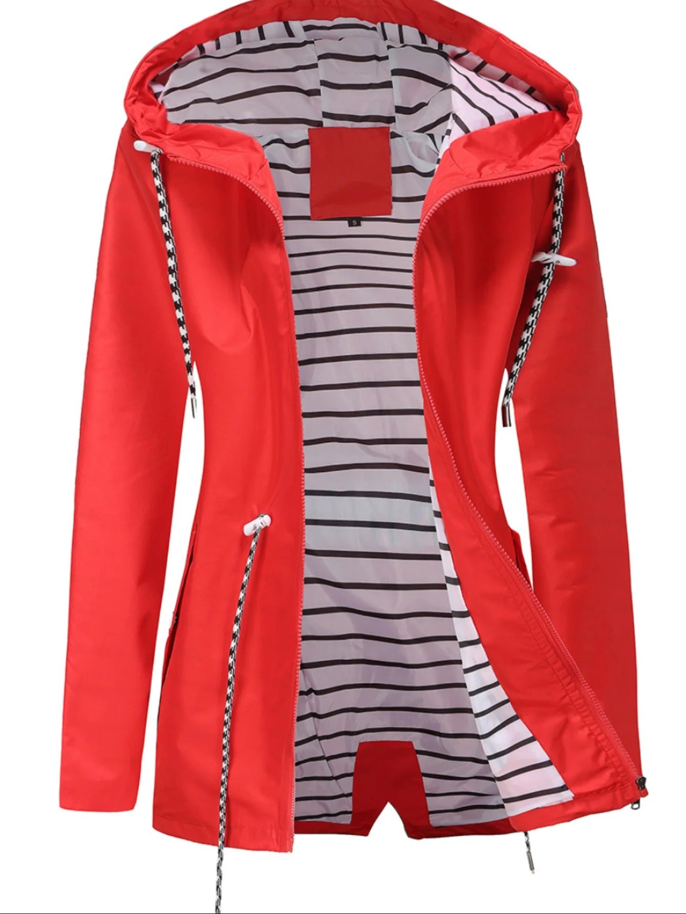 Ivyshape | Longer, Waterproof, Windproof Summer Coat in Sporty Style