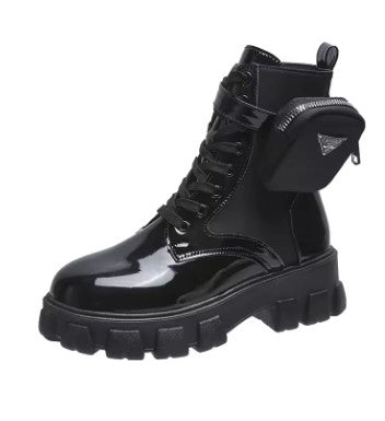 Ivyshape | Biker Boots Durable Motorcycle Boots