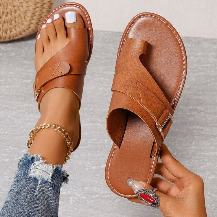 Ivyshape | Cozy Hallux Valgus Sandals for Women