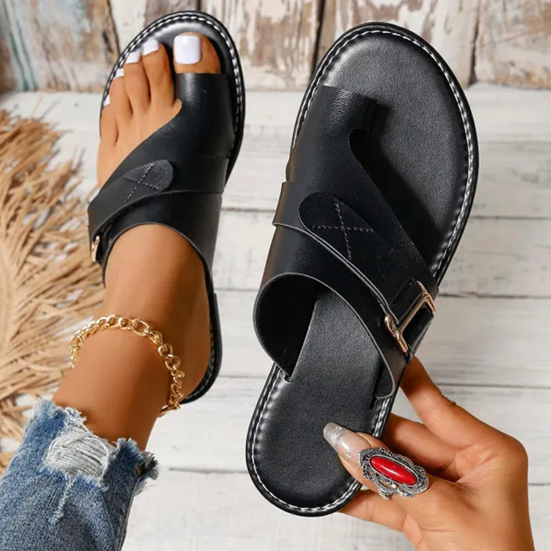 Ivyshape | Cozy Hallux Valgus Sandals for Women