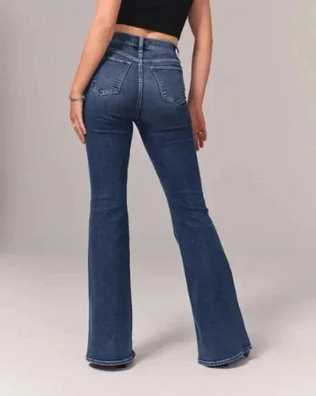 Ivyshape | Waist Flared Jeans