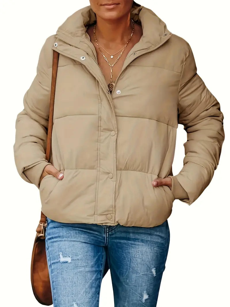 Ivyshape | Stylish Winter Coat for Ladies