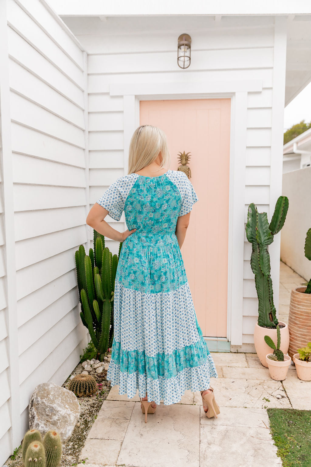 Juno Dress - Spring Turquoise