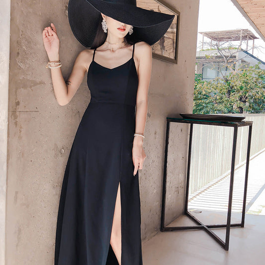 Audrey maxi slip dress