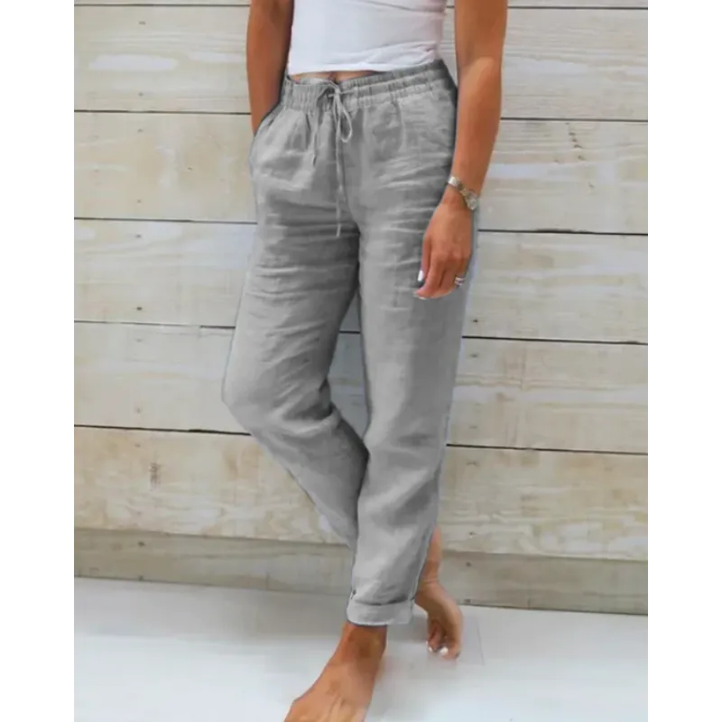 IvyShape | Stylish Linen Pants for Women