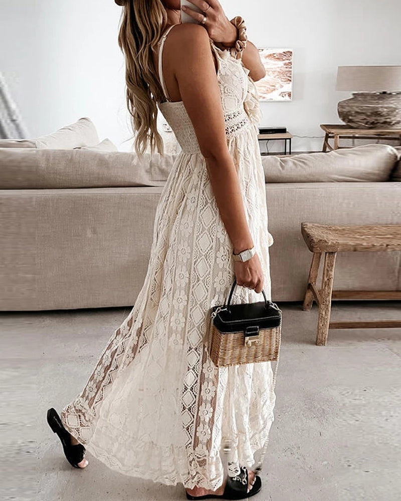 Summer Elegant Long Dress without Sleeves | Ideal for Summer