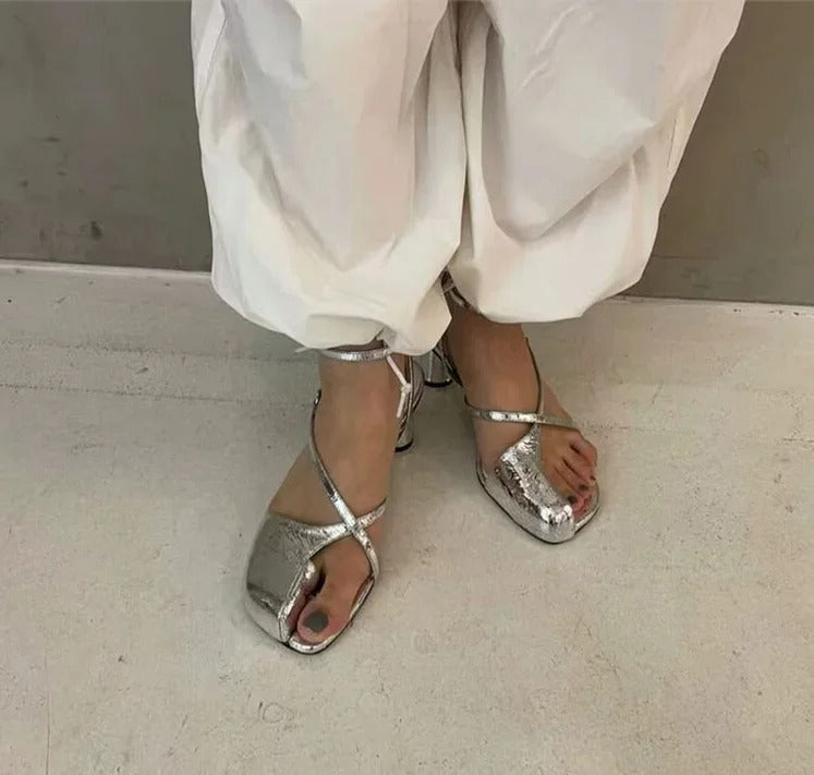 Elegant Open-Toe Sandals for Women