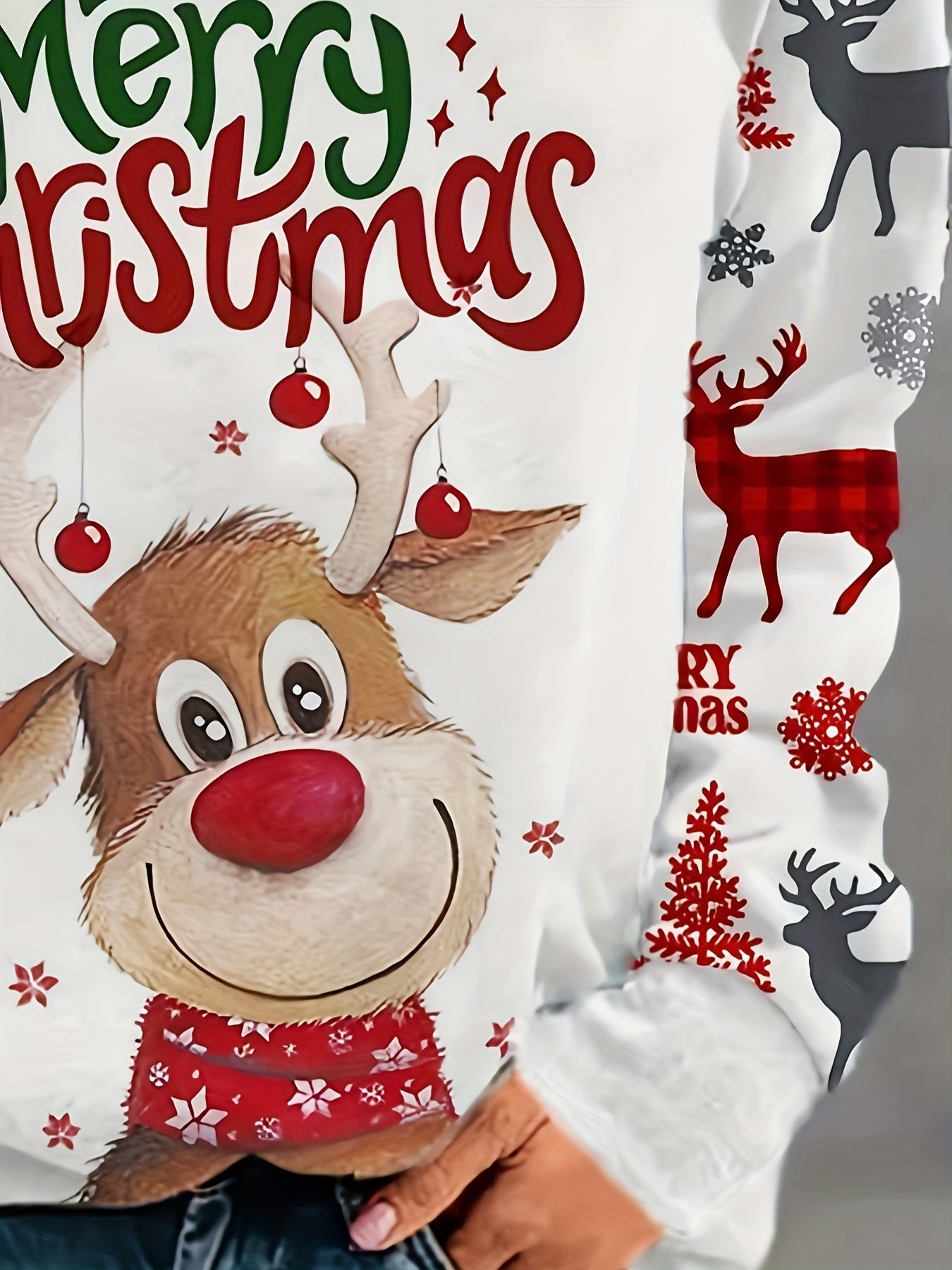 Ivyshape | Merry Christmas Sweatshirt