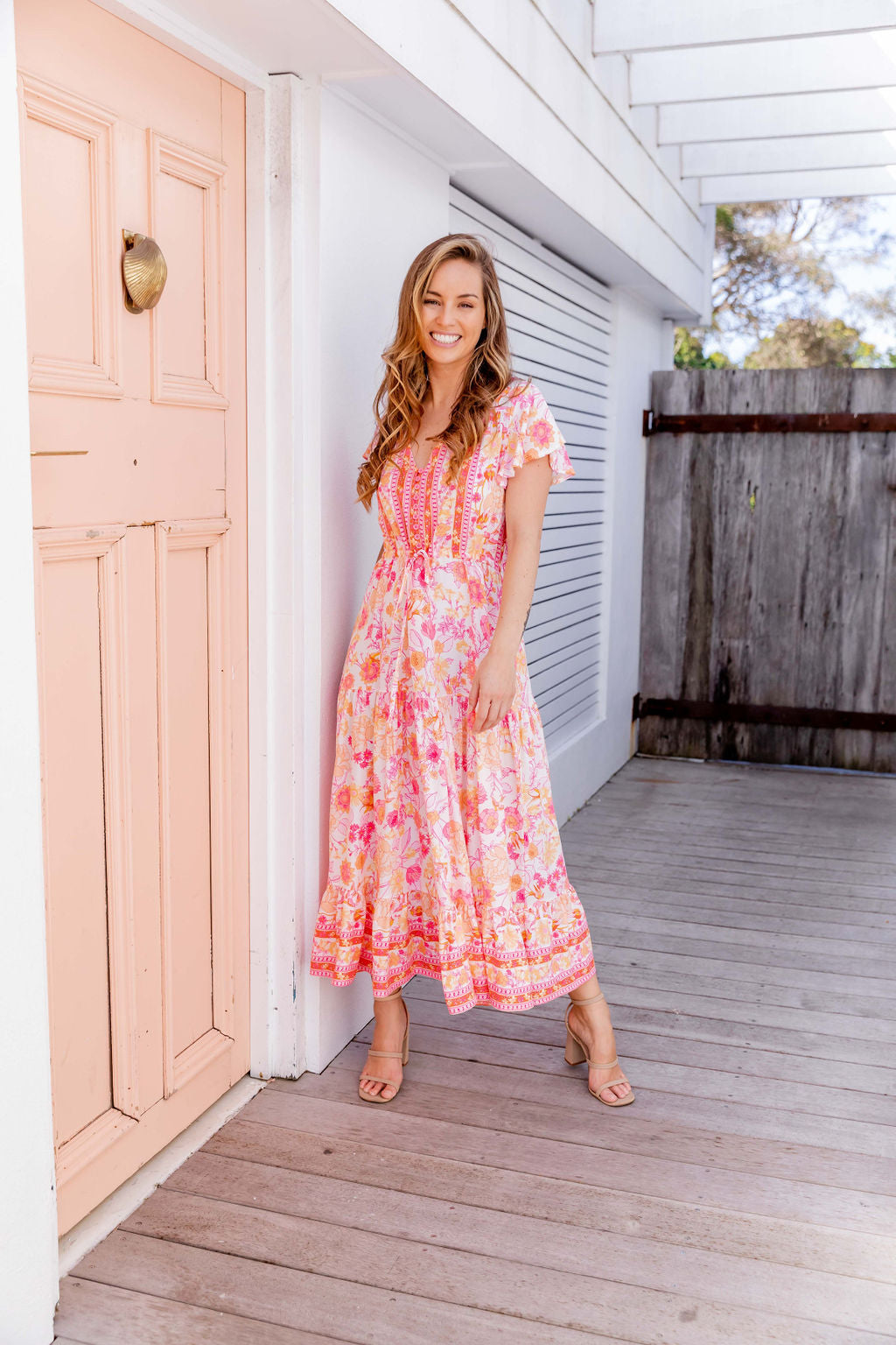 Cora Maxi Dress - Pink Euphoria