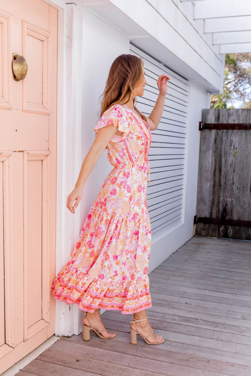 Cora Maxi Dress - Pink Euphoria