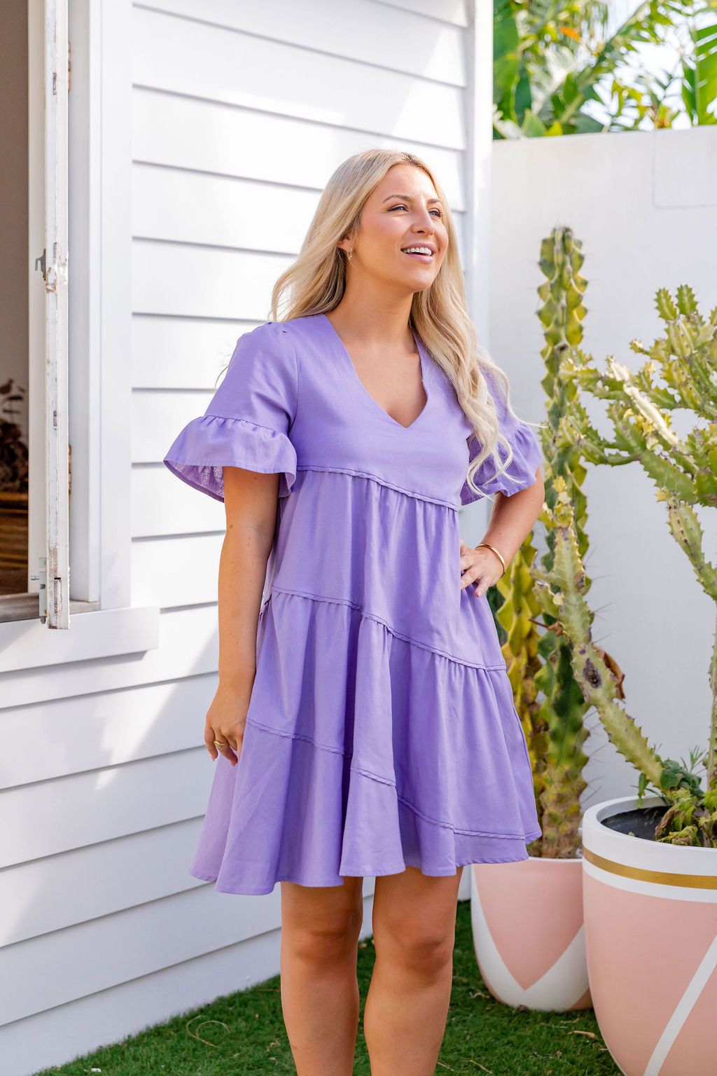 Piper Dress - Sweet Lavender