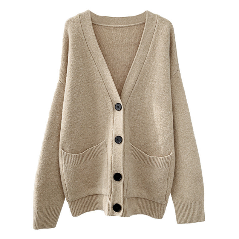 Ivyshape | Relaxed Fit Cardigan