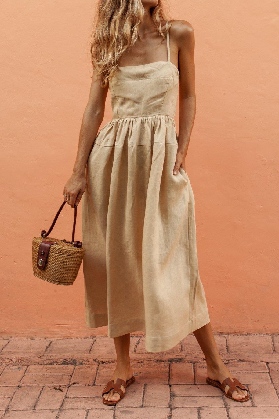 Cotton Slip Dress