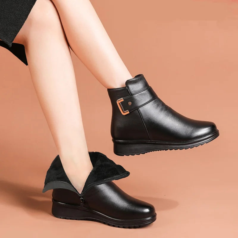 Ivyshape | Winter Comfort Ankle Boots