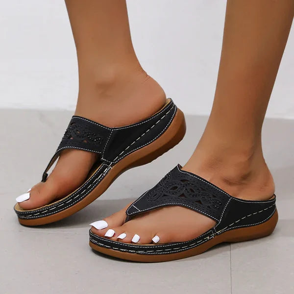 Ivyshape | Thick Platform Orthopedic Sandals