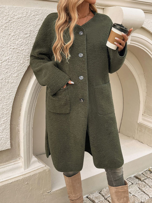 Ivyshape | Chic and Relaxed Winter Coat